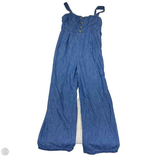 Jumpsuit By Old Navy In Blue Denim, Size: 12