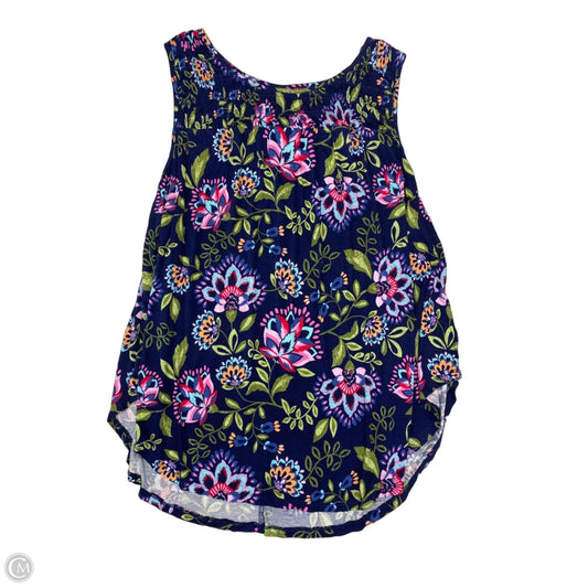 Top Sleeveless Basic By Lane Bryant In Floral Print, Size: 3x