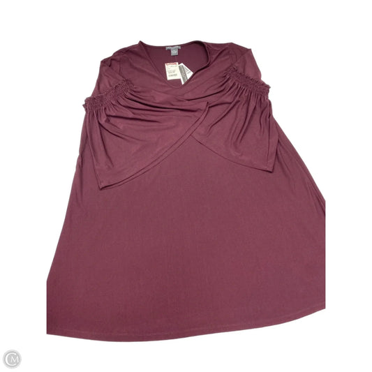 Dress Party Midi By Chelsea And Theodore In Purple, Size: 2x