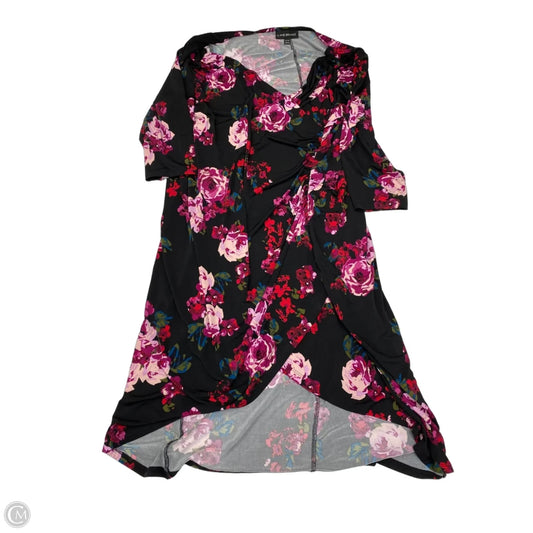 Dress Party Midi By Lane Bryant In Floral Print, Size: 2x