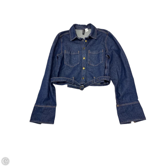Jacket Denim By Divided In Blue Denim, Size: M