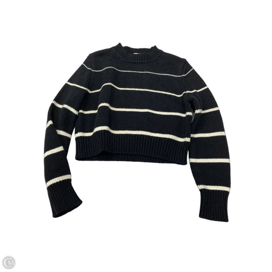 Sweater By Z Supply In Black & White, Size: S