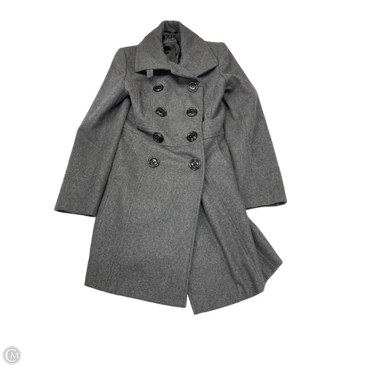 Coat Wool By Cmb In Grey, Size: S