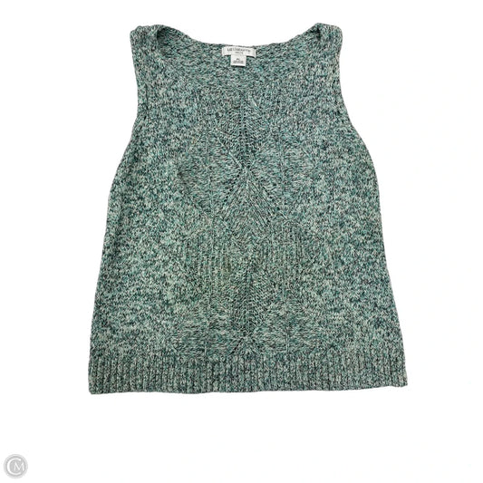 Top Sleeveless By Liz Claiborne In Green, Size: Lp