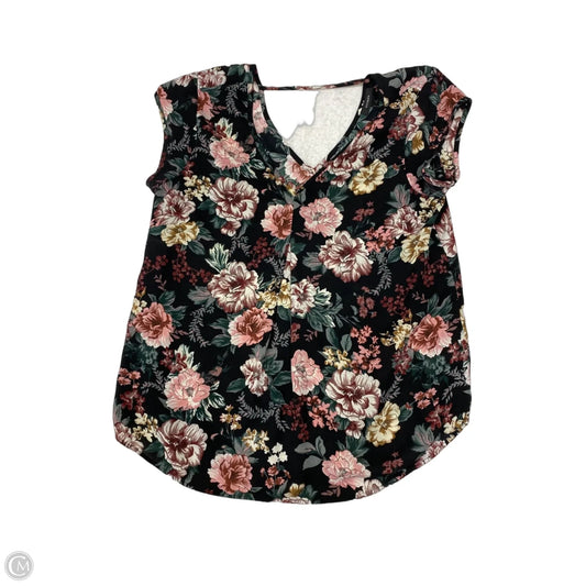 Top Sleeveless By Halogen In Multi-colored, Size: S