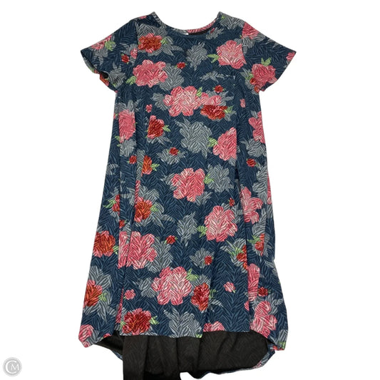 Dress Casual Short By Lularoe In Multi-colored, Size: Xl