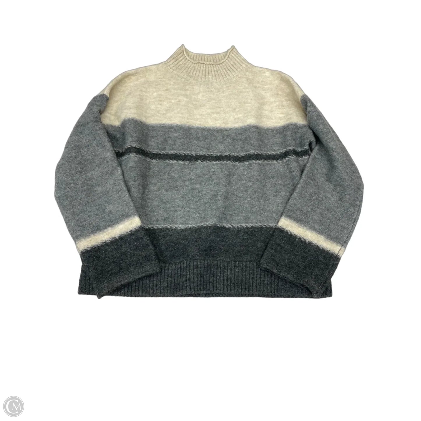 Sweater By Universal Thread In Cream & Grey, Size: S