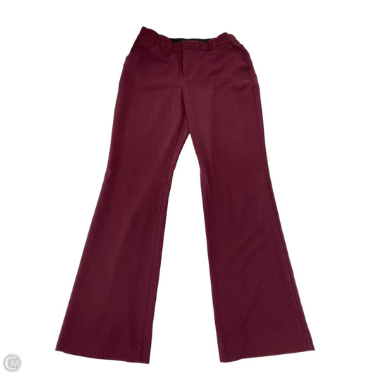 Pants Dress By Nine West In Maroon, Size: 8