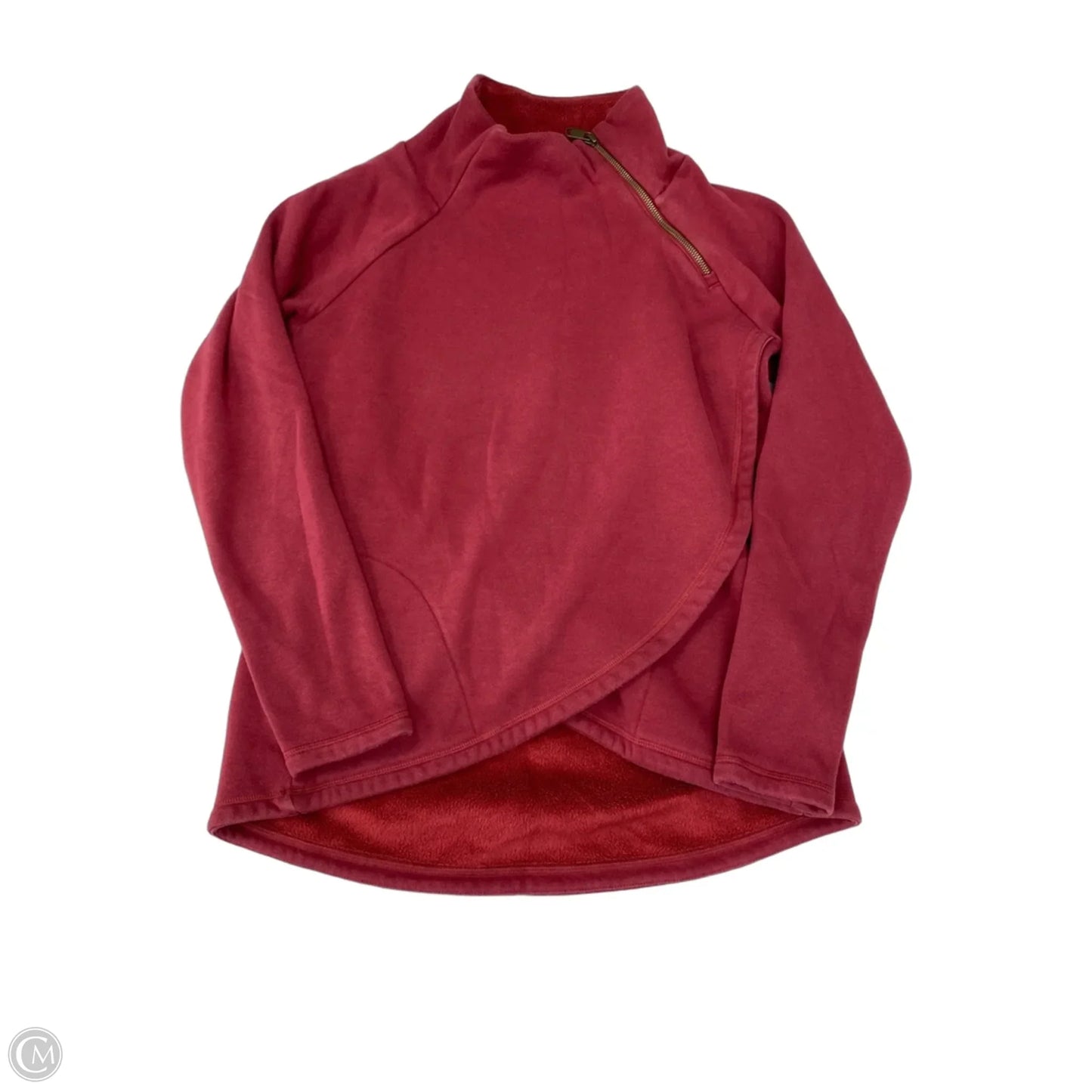 Athletic Fleece By Athleta In Maroon, Size: M