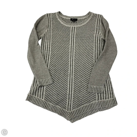 Sweater By Ab Studio In Grey, Size: L