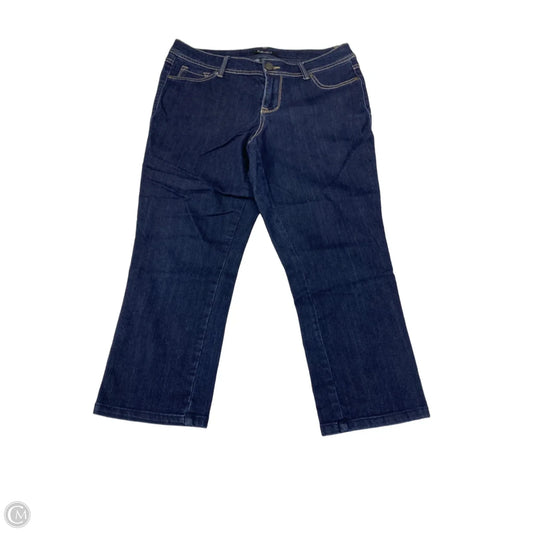Jeans Skinny By Roz And Ali In Blue, Size: 10
