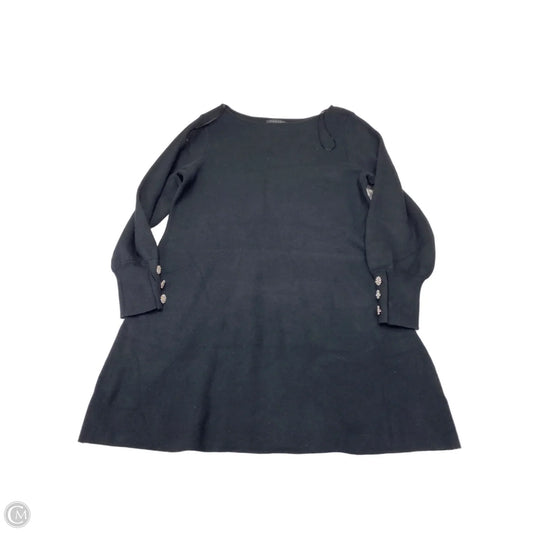 Dress Sweater By Tahari In Black, Size: Xl