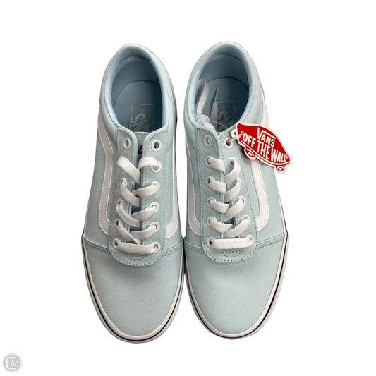 Shoes Athletic By Vans In Blue, Size: 8.5