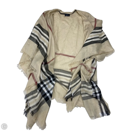Poncho By Clothes Mentor In Multi-colored, Size: Osfm