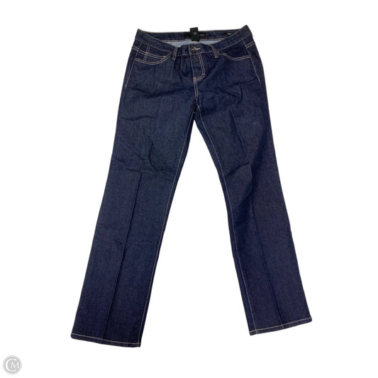 Jeans Straight By Calvin Klein In Blue, Size: 8p