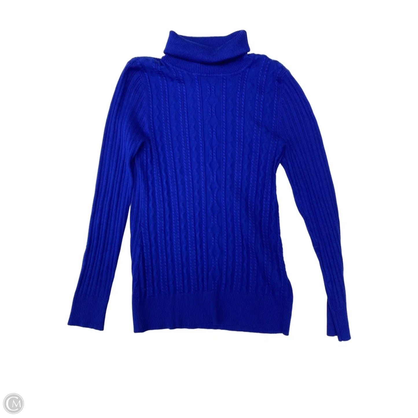 Sweater By Carolyn Taylor In Blue, Size: L