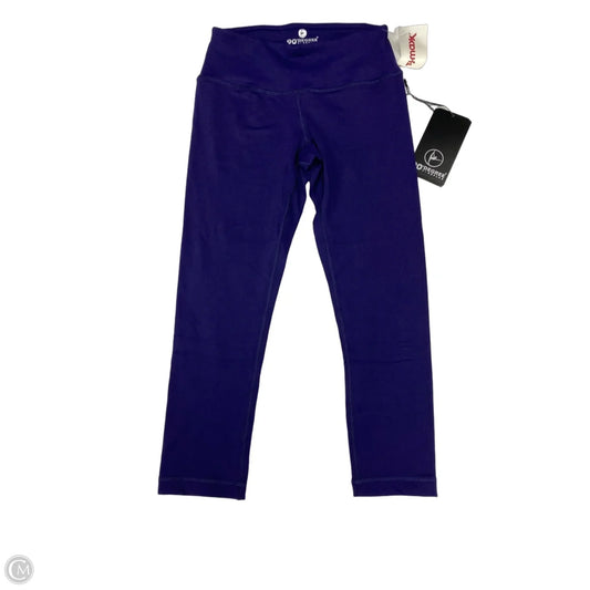 Athletic Leggings Capris By 90 Degrees By Reflex In Purple, Size: Xs