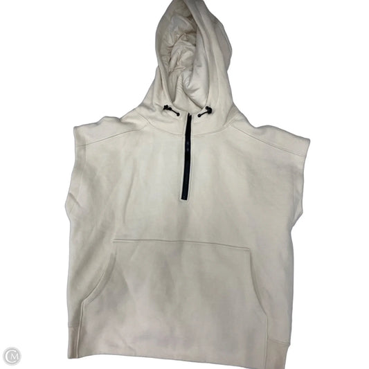 Sweatshirt Hoodie By Mono B In Beige, Size: 2x