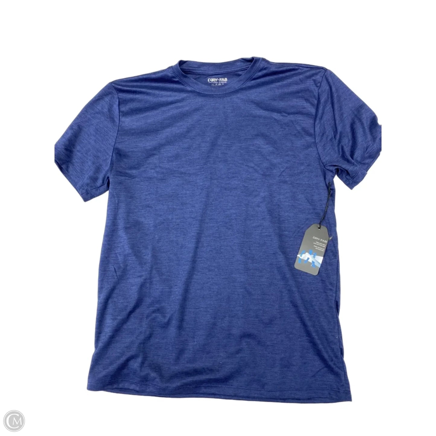 Athletic Top Short Sleeve By Clothes Mentor In Blue, Size: M