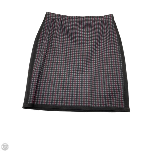 Skirt Mini & Short By Max Studio In Geometric Pattern, Size: 10