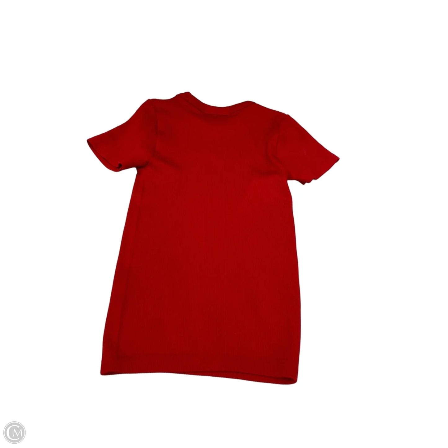 Top Short Sleeve By Clothes Mentor In Red, Size: S