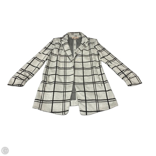 Blazer By Philosophy In Black & Cream, Size: Sp