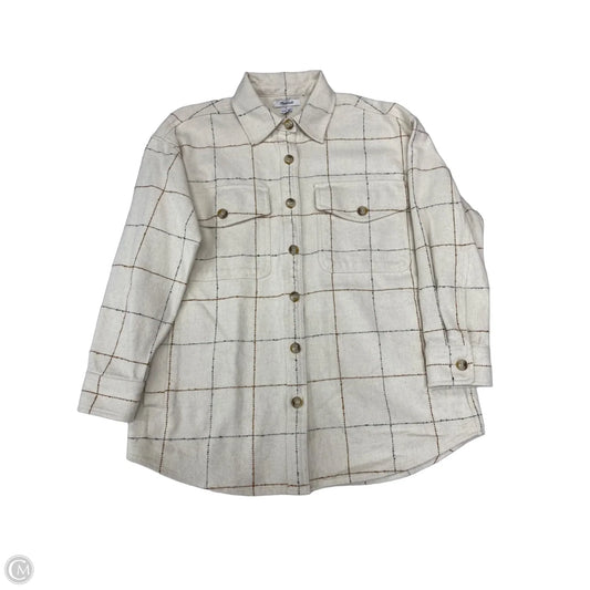 Jacket Other By Madewell In Cream, Size: S