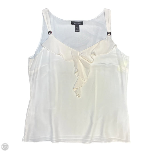 Tank Top By White House Black Market In Cream, Size: L