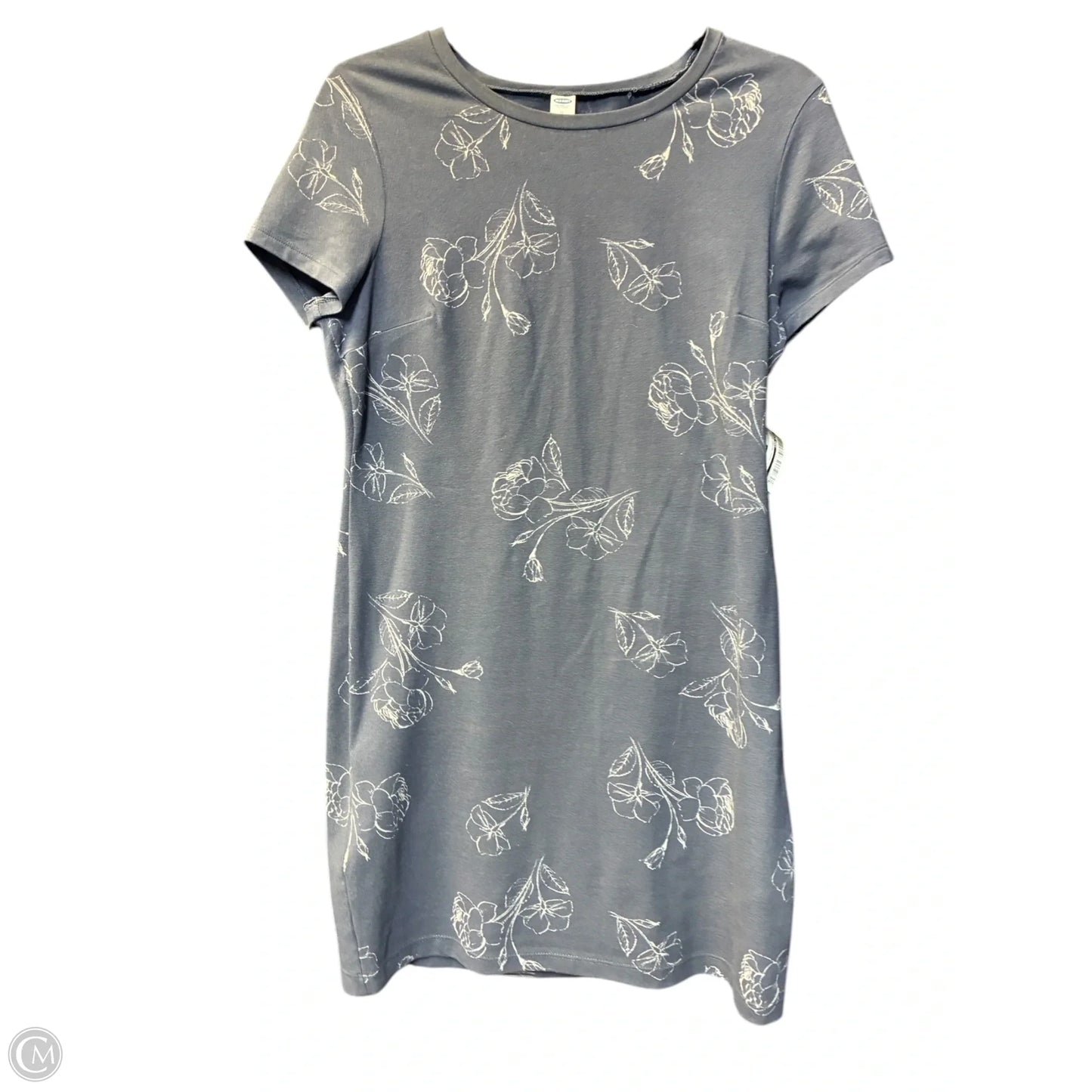 Dress Casual Midi By Old Navy In Grey, Size: M