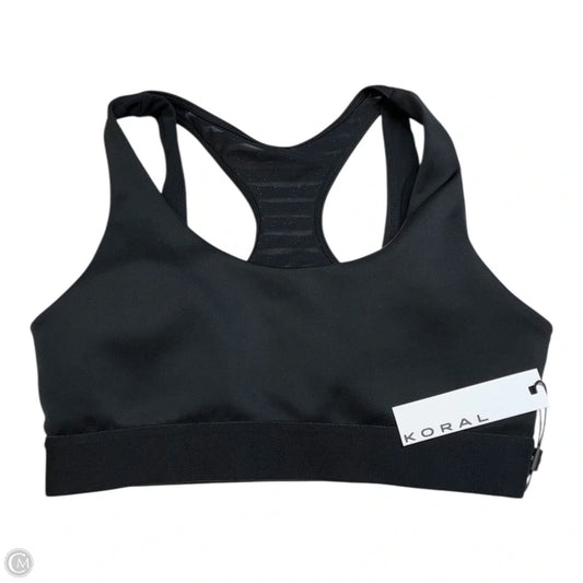 Athletic Bra By Clothes Mentor In Black, Size: S