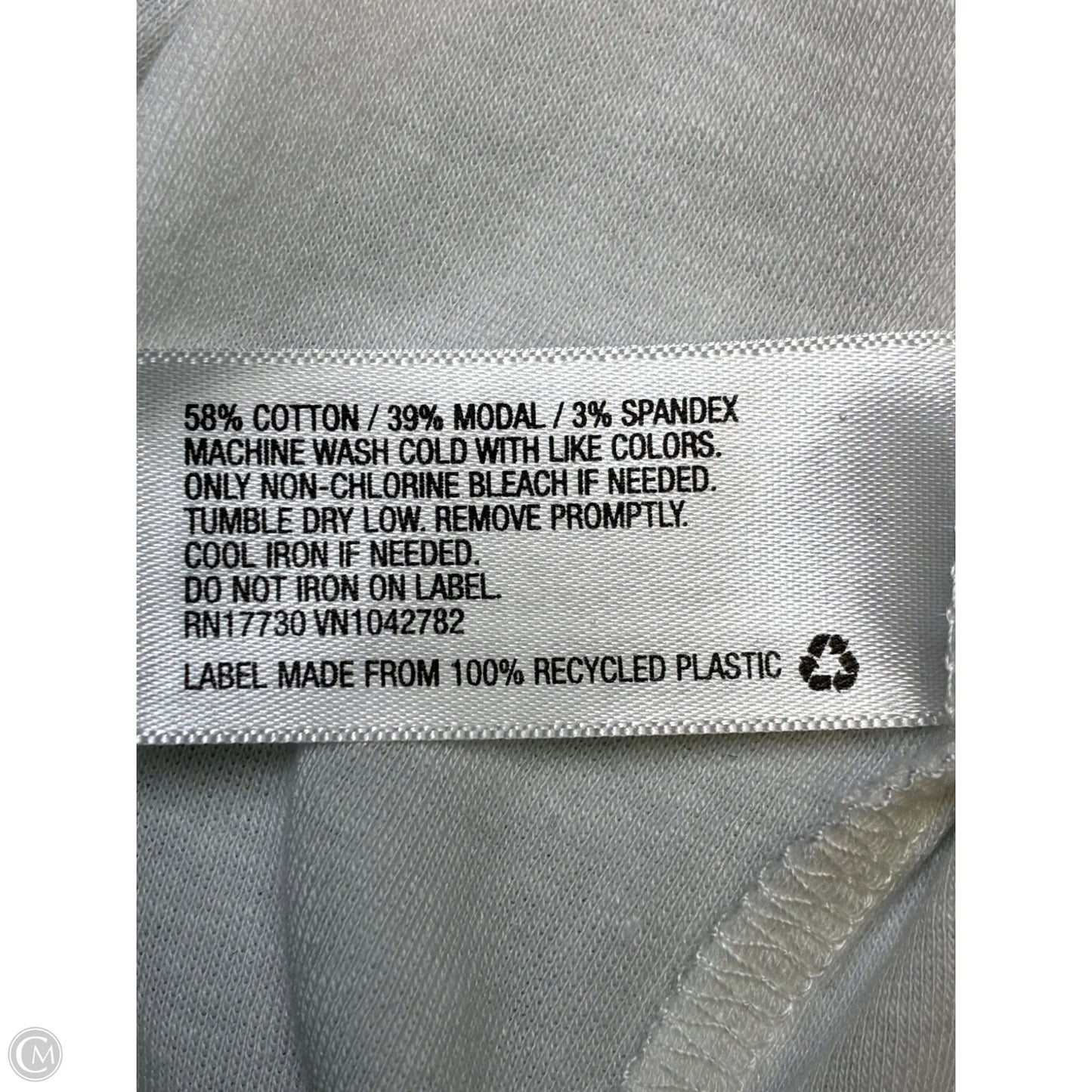 Top Sleeveless Basic By A New Day In White, Size: M