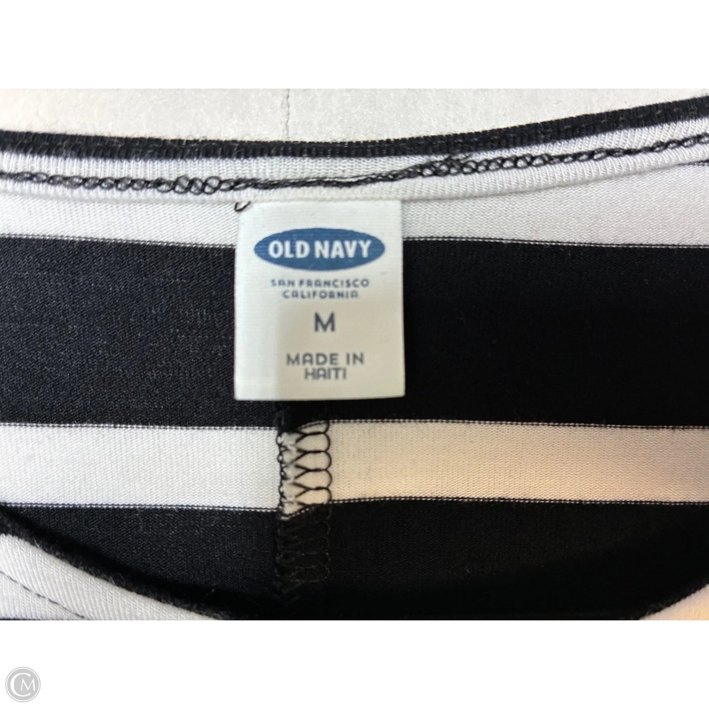 Dress Casual Short By Old Navy In Black & White, Size: M