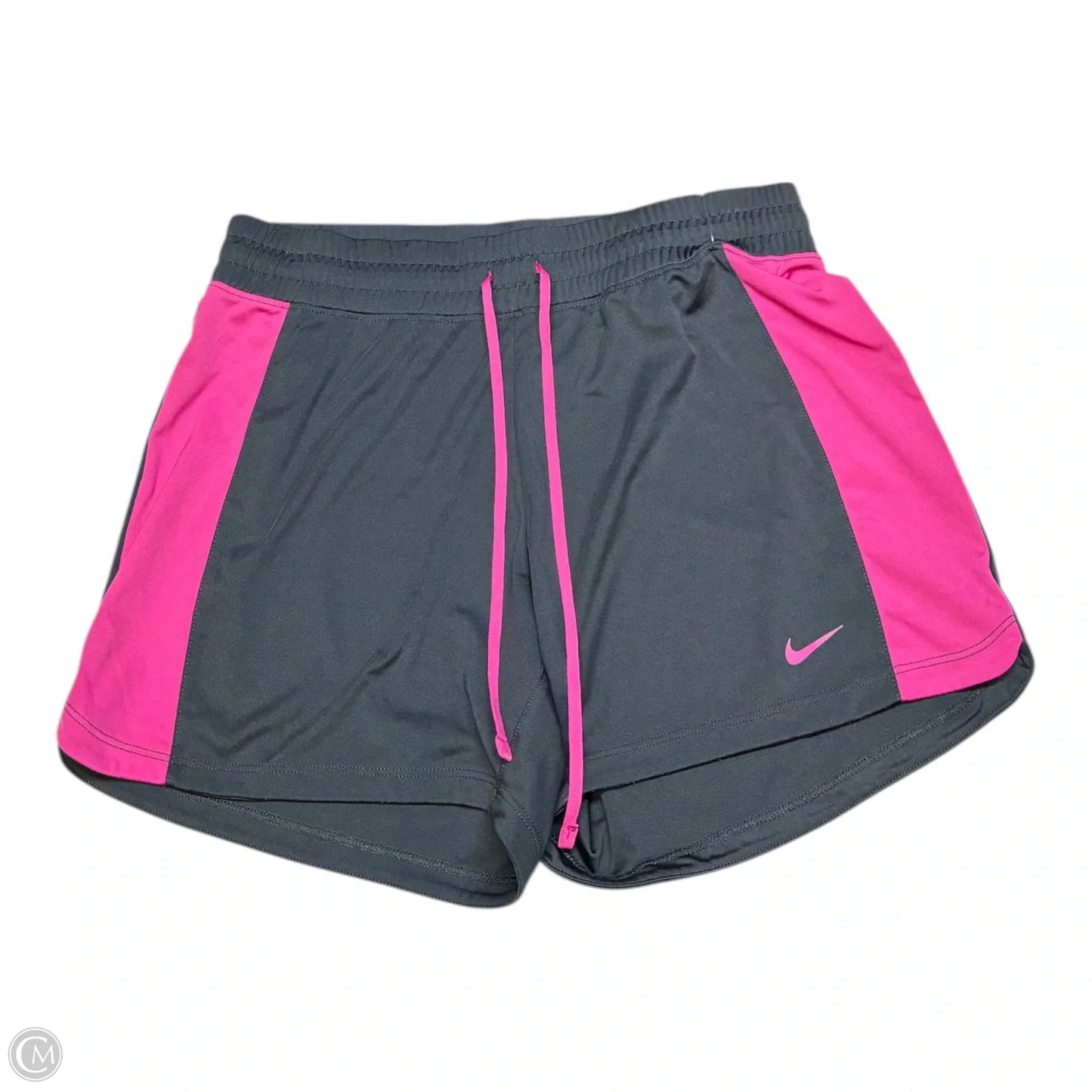Athletic Shorts By Nike In Grey & Pink, Size: M