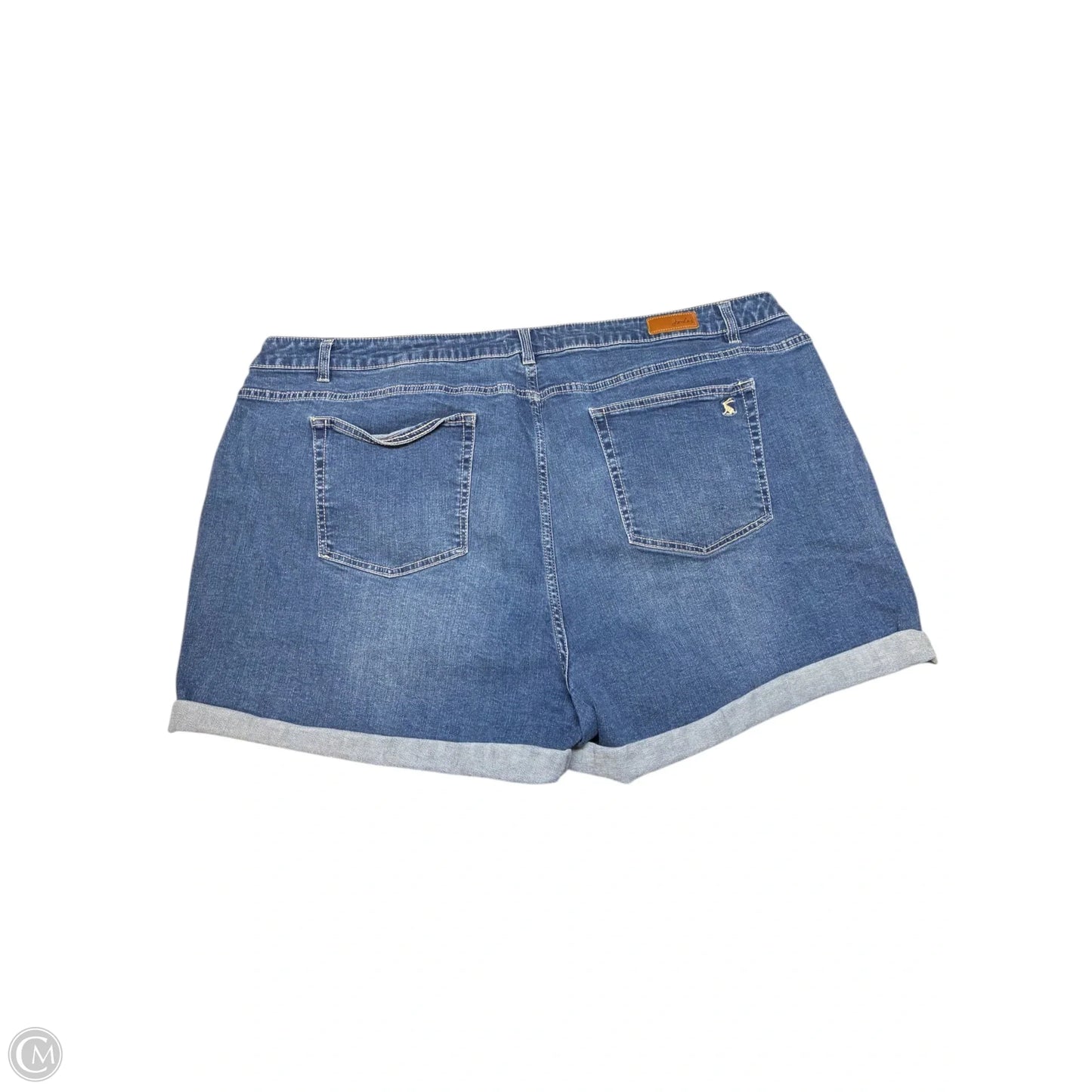 Shorts By Joules In Blue Denim, Size: 22
