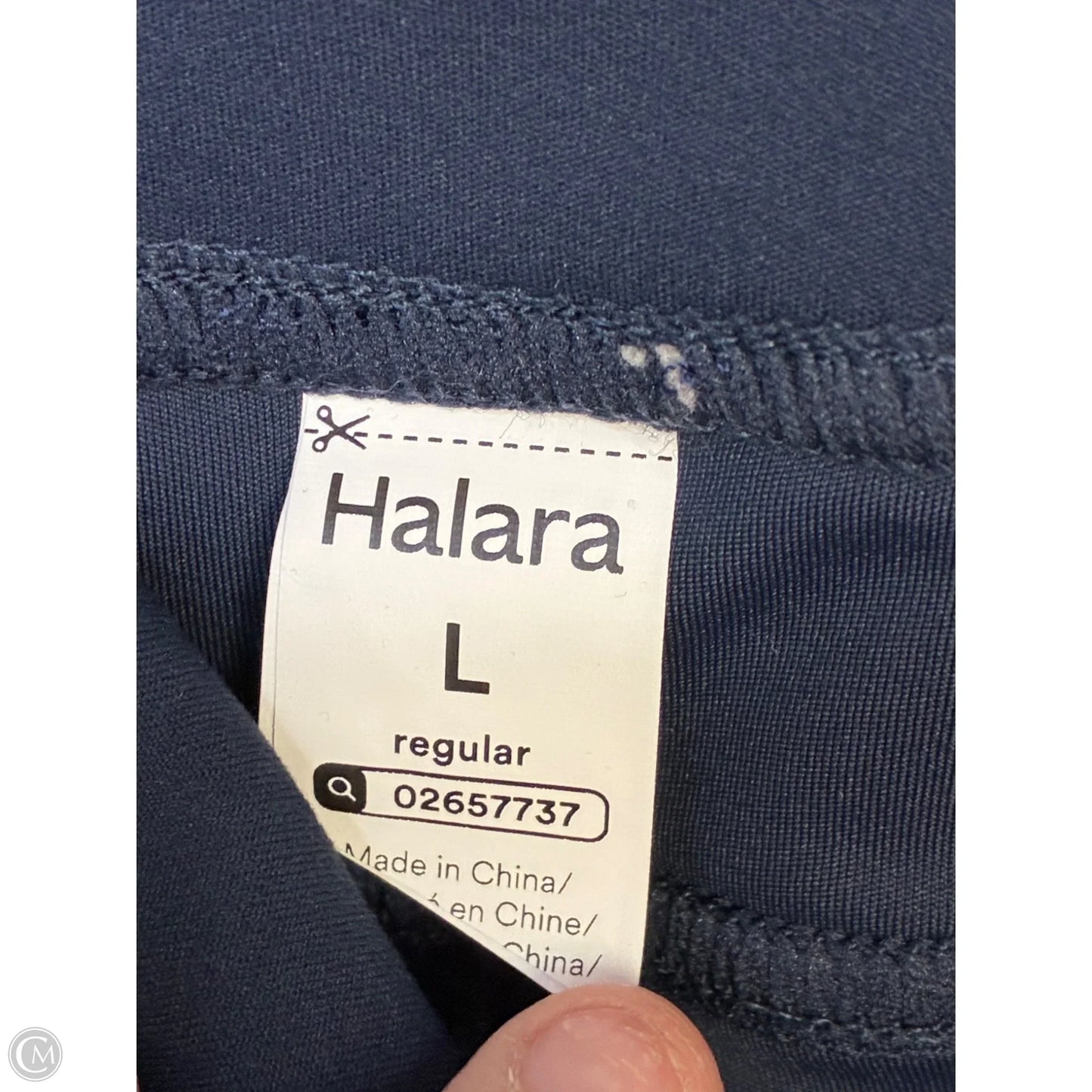Athletic Pants By Halara In Navy, Size: L