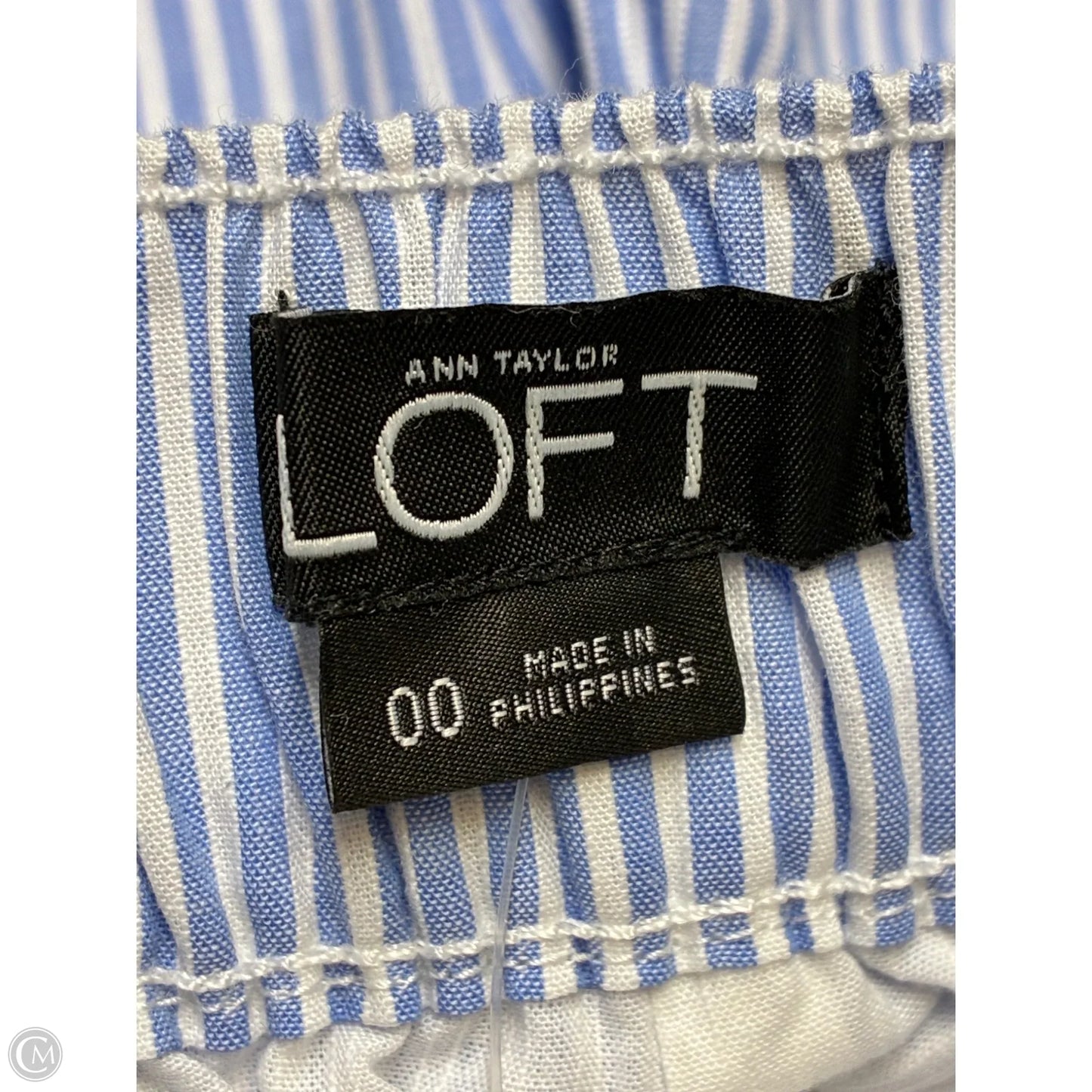 Shorts By Loft In Blue, Size: 00