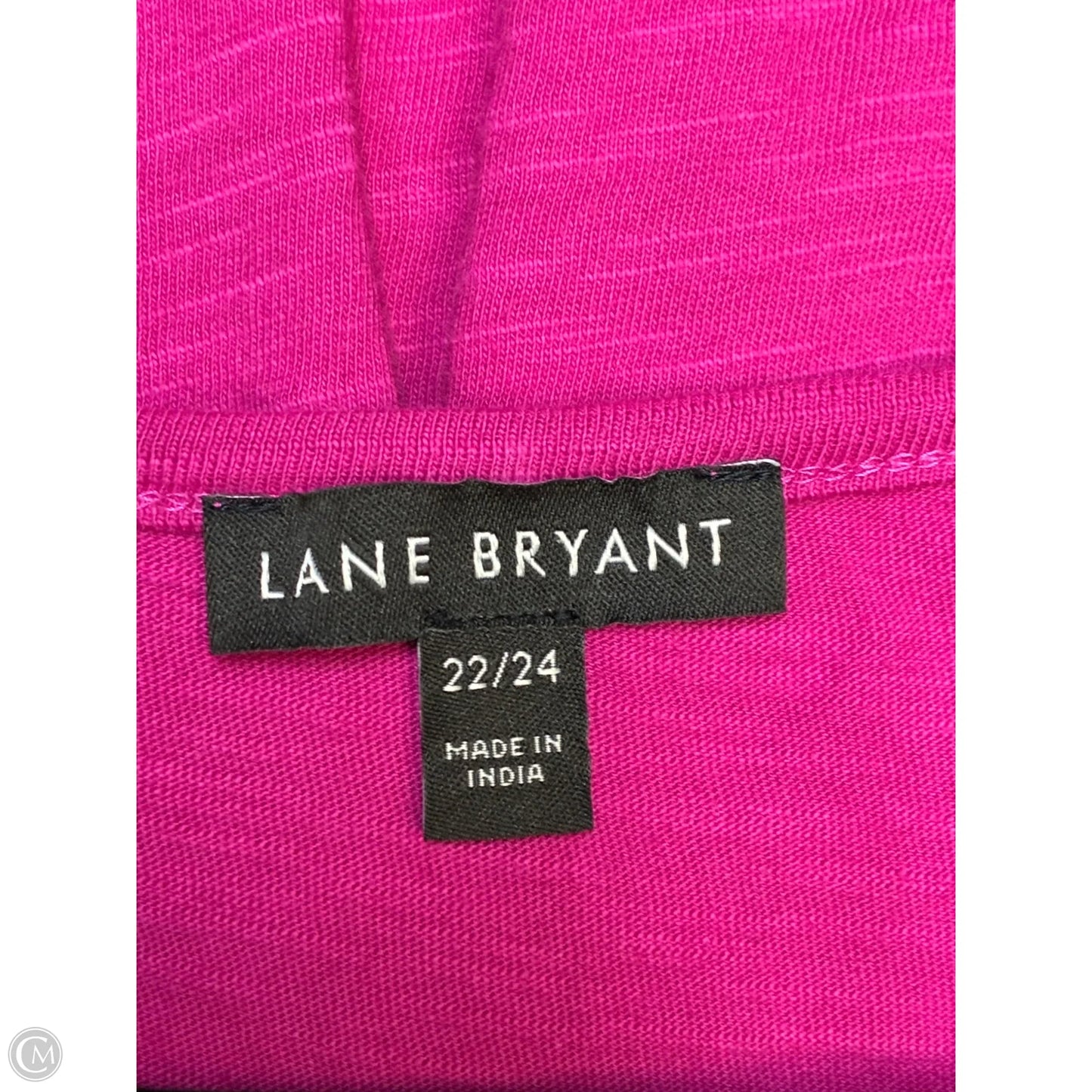 Top Short Sleeve By Lane Bryant In Pink, Size: 2x