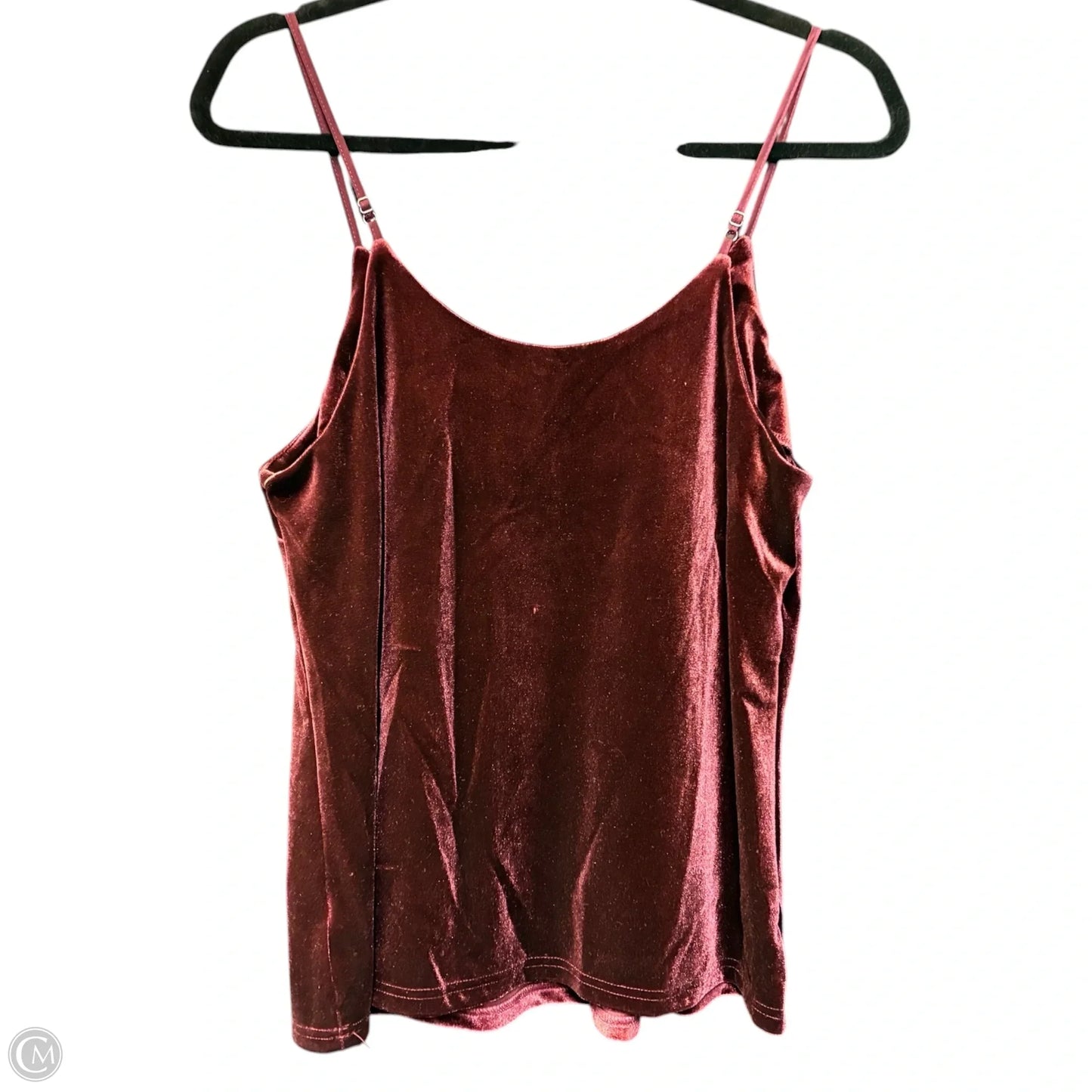 Blouse Sleeveless By A New Day In Red, Size: S