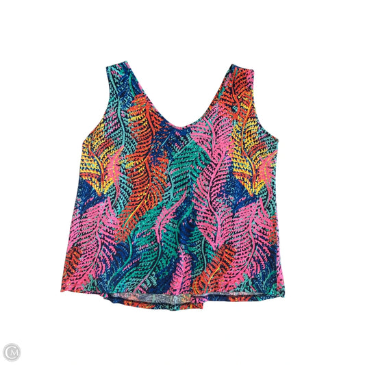 Top Sleeveless Designer By Lilly Pulitzer In Multi-colored, Size: Xl