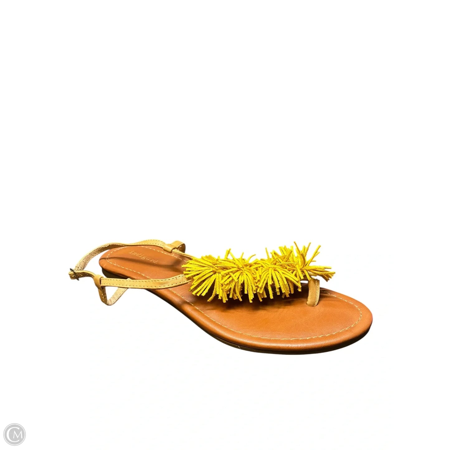 Sandals Flats By Indigo Rd In Yellow, Size: 9