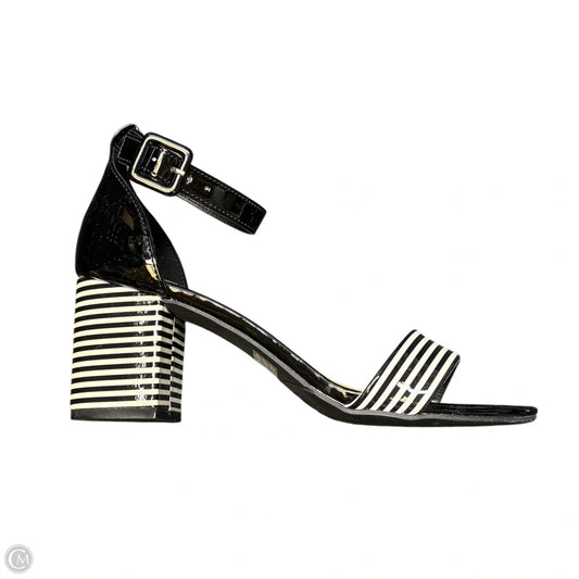 Sandals Heels Block By Cl By Chinese Laundry In Black, Size: 7.5