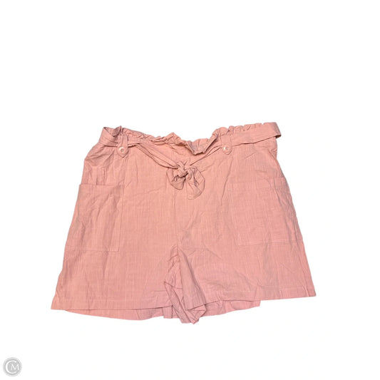 Shorts By New Look In Pink, Size: 3x