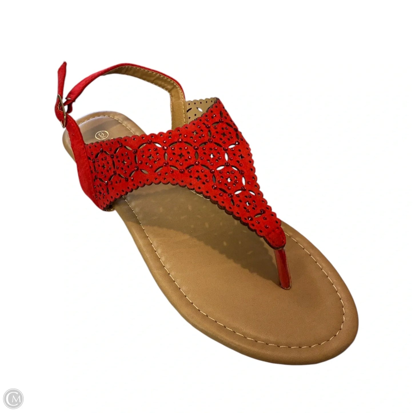 Sandals Flats By Dream Pairs In Red, Size: 9