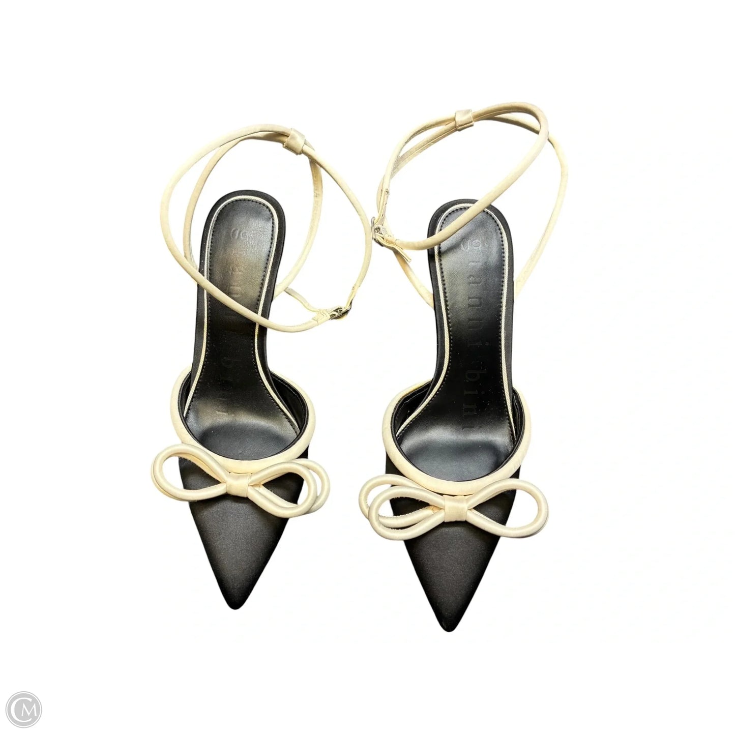 Shoes Heels Stiletto By Gianni Bini In Black & Cream, Size: 8