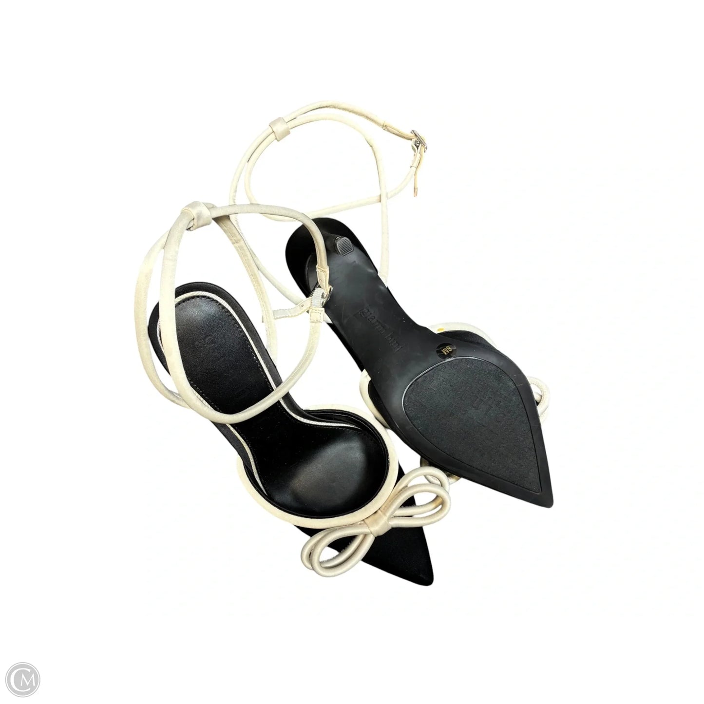 Shoes Heels Stiletto By Gianni Bini In Black & Cream, Size: 8