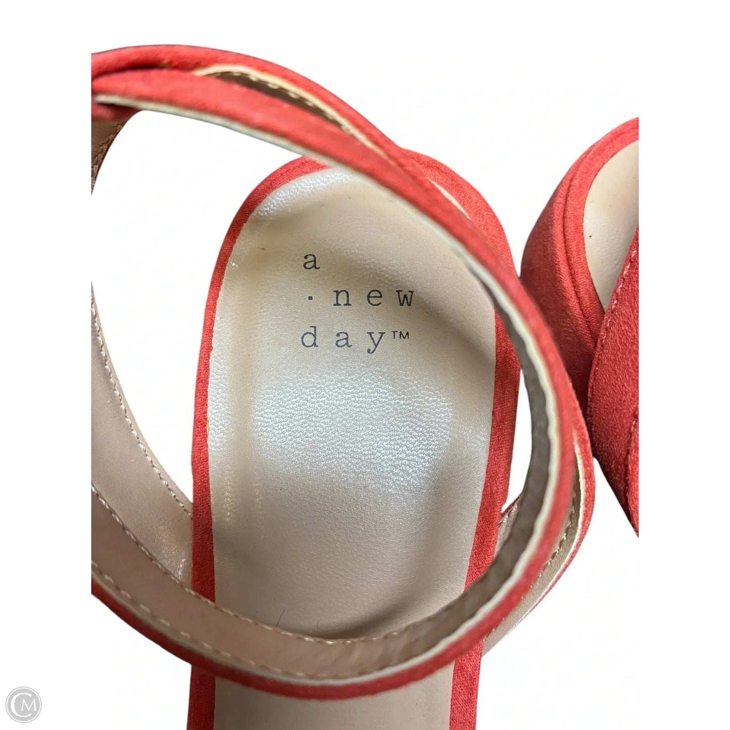 Sandals Flats By A New Day In Orange, Size: 8
