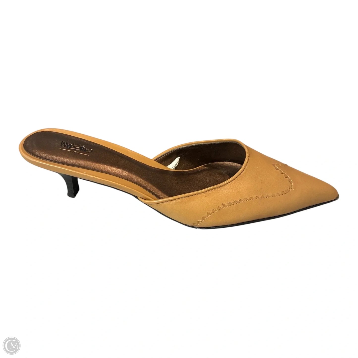 Shoes Heels Kitten By Mossimo In Tan, Size: 9.5