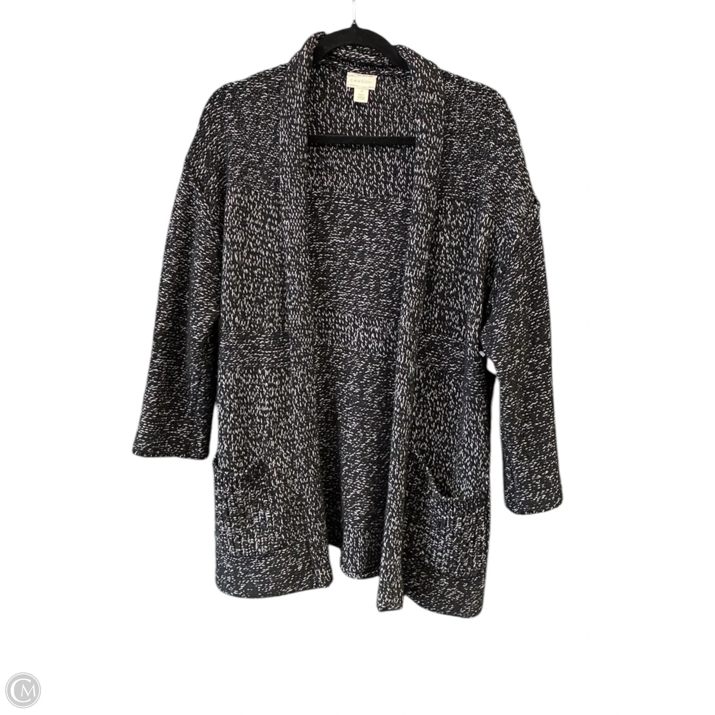 Sweater Cardigan By Caslon In Black, Size: Xs