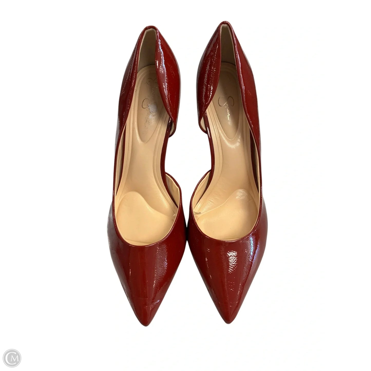 Shoes Heels Stiletto By Jessica Simpson In Red, Size: 9.5