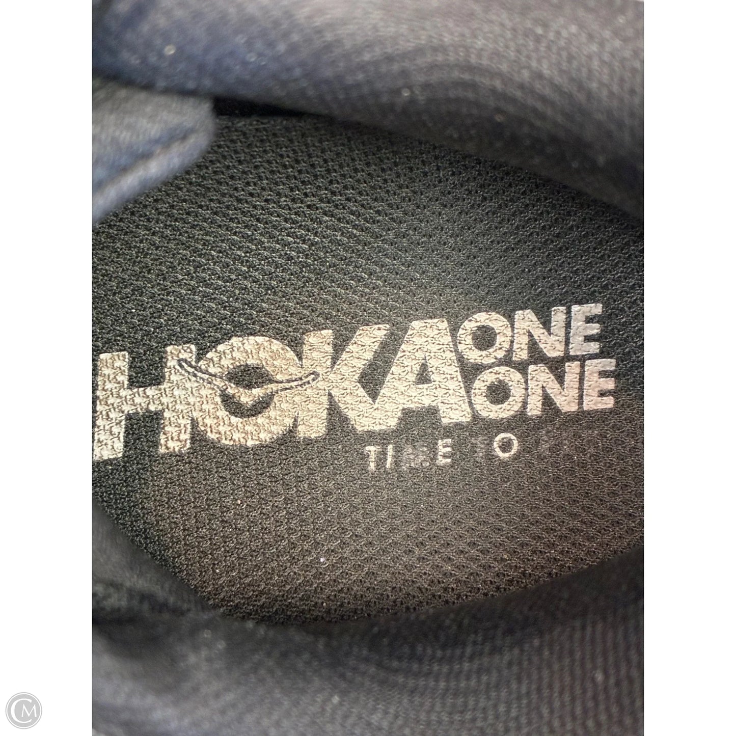 Shoes Athletic By Hoka In Black & White, Size: 9